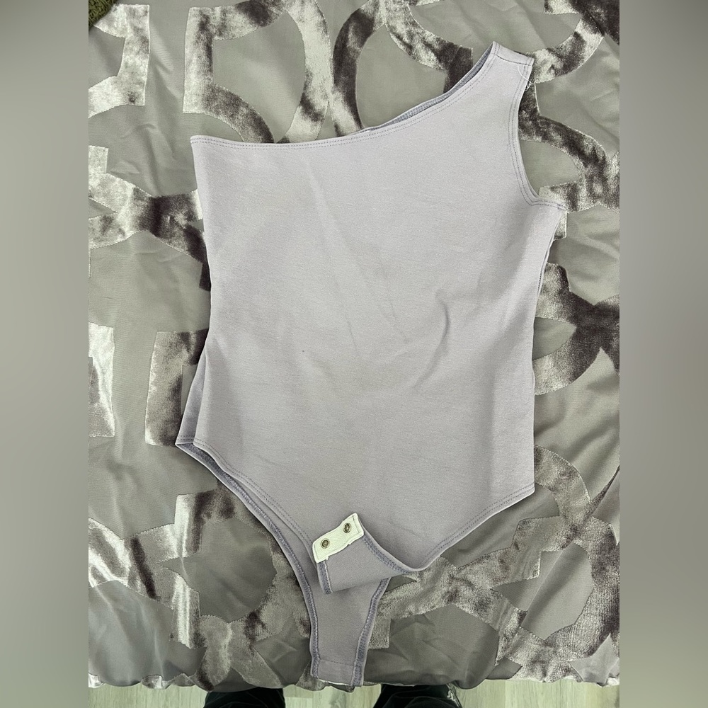 One Shoulder Bodysuit Top